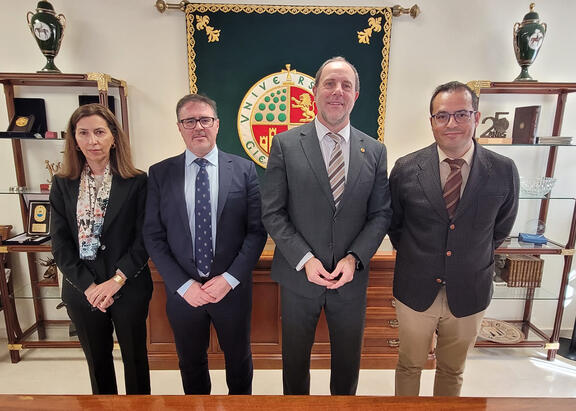 María Luisa Fernández, Luis Gómez, Nicolás Ruiz y Eduardo Ortega.