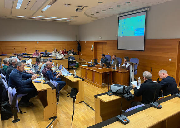 Un momento de la reunión celebrada en la Universidad de Jaén.