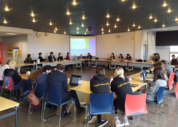 Una de las reuniones celebradas por el consorcio NEOLAiA.