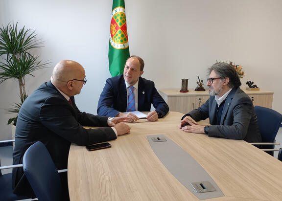 Manuel Fernández, Nicolás Ruiz y Alberto del Real.
