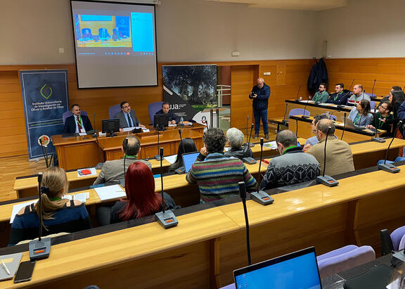 Apertura de la reunión de lanzamiento del proyecto 'SOIL O-OLIVE'.