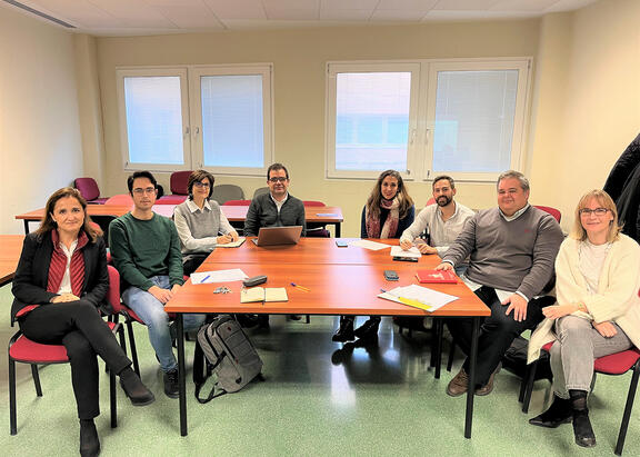 Primera reunión de coordinación celebrada en diciembre entre investigadores de la UJA, ACESUR y Citoliva.