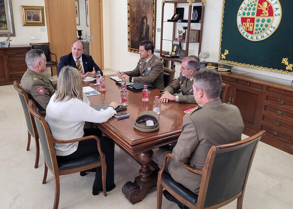 Reunión anterior celebrada en el Rectorado de la UJA.