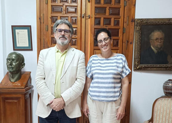 Alberto del Real Alcalá y Yolanda Marcos Alcalá.