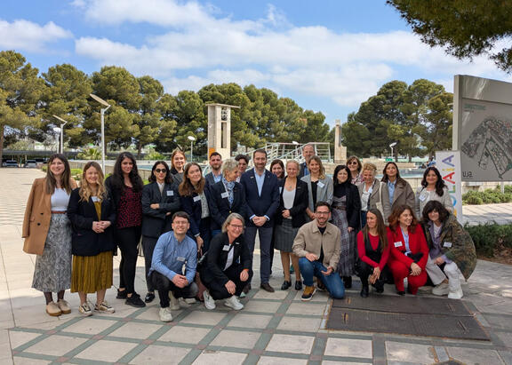 Participantes en el encuentro que acoge la UJA en el marco de la Alianza NEOLAiA.