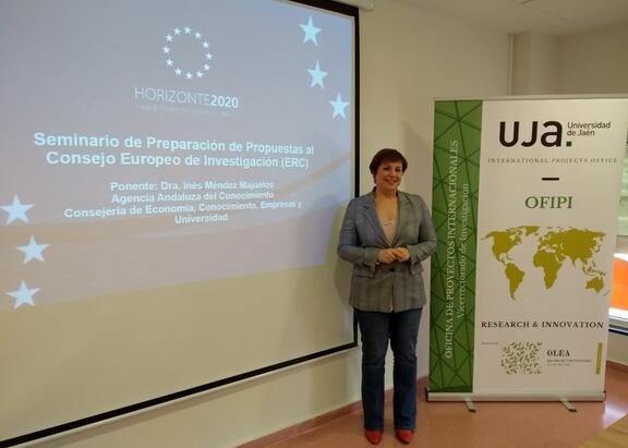 Inés Méndez Majuelos, de la Agencia Andaluza del Conocimiento.