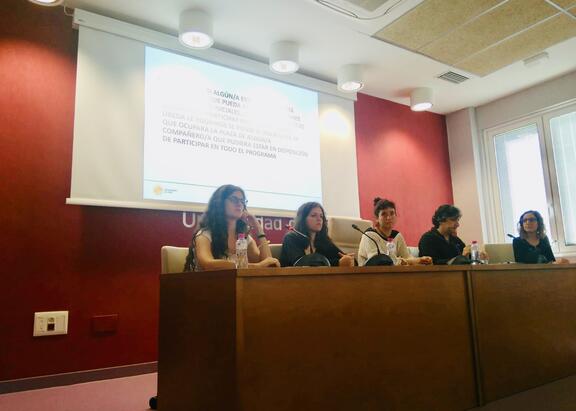 Sesión informativa celebrada en la UJA.