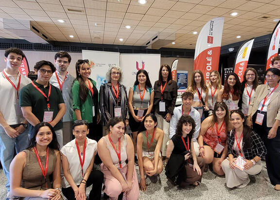 Delegación de la UJA en Startup Olé Marbella 2026.