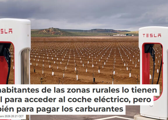 Los habitantes de las zonas rurales lo tienen difícil para acceder al coche eléctrico, pero también para pagar los carburantes. Foto: The Conversation