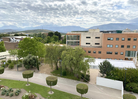 Vista parcial del Campus Las Lagunillas.