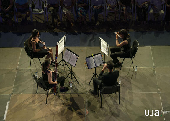 Concierto ofrecido por el Cuarteto Ventus. Foto: Fernando Mármol.