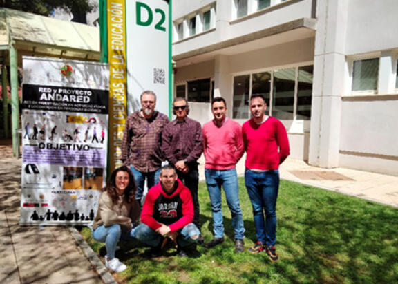 Algunos de los investigadores involucrados en el proyecto ANDARED.