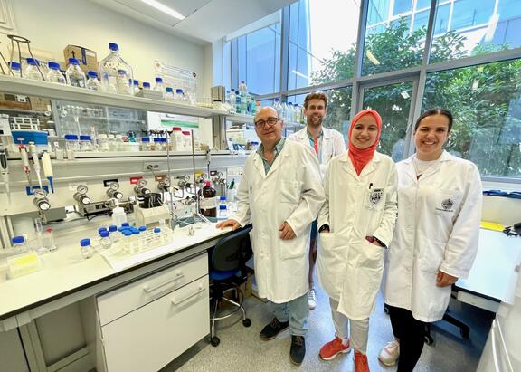 El equipo de la Universidad de Jaén responsable del trabajo.
