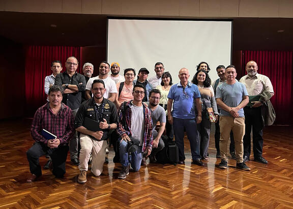 Investigadores de la UJA y Guatemala.