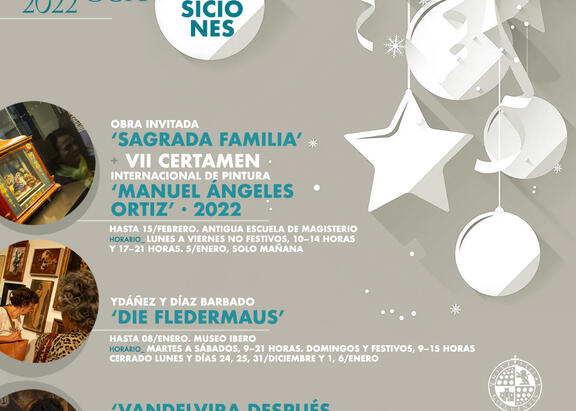 La UJA mantiene abiertas sus exposiciones durante la Navidad