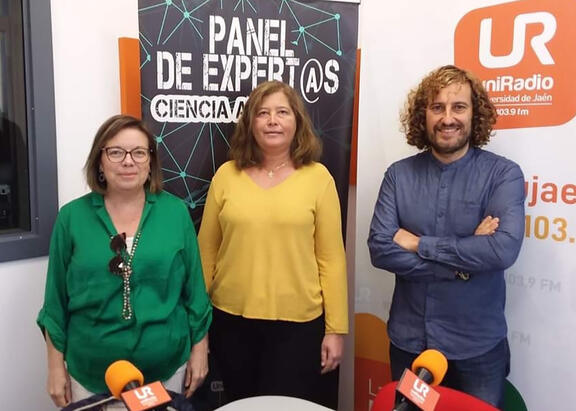 Isabel Prieto, Rosemary Wangensteen y Julio A. Olivares.