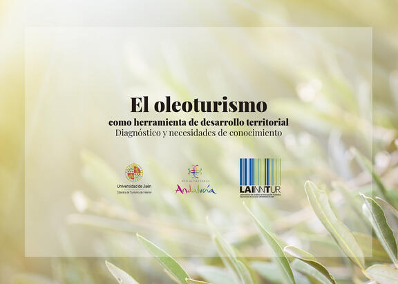 Portada del informe 'El oleoturismo como herramienta de desarrollo territorial'.