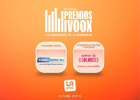 Programas de UniRadio Jaén nominados a los Premios iVoox 2025.