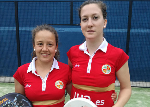 Las bronce femenino de Padel