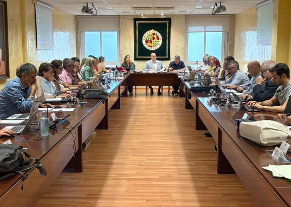 Consejo de Gobierno celebrado este lunes 30 de junio en la UJA.
