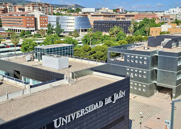 Vista del Campus Las Lagunillas, desde el D4.